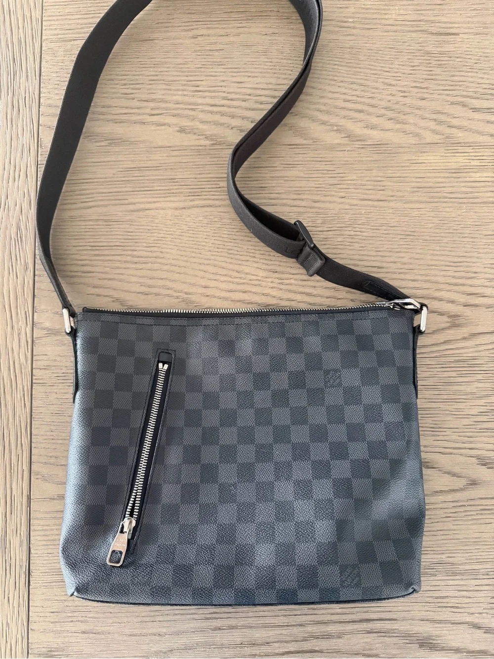 Louis Vuitton Mick PM Messenger Bag in Damier Graphite Canvas